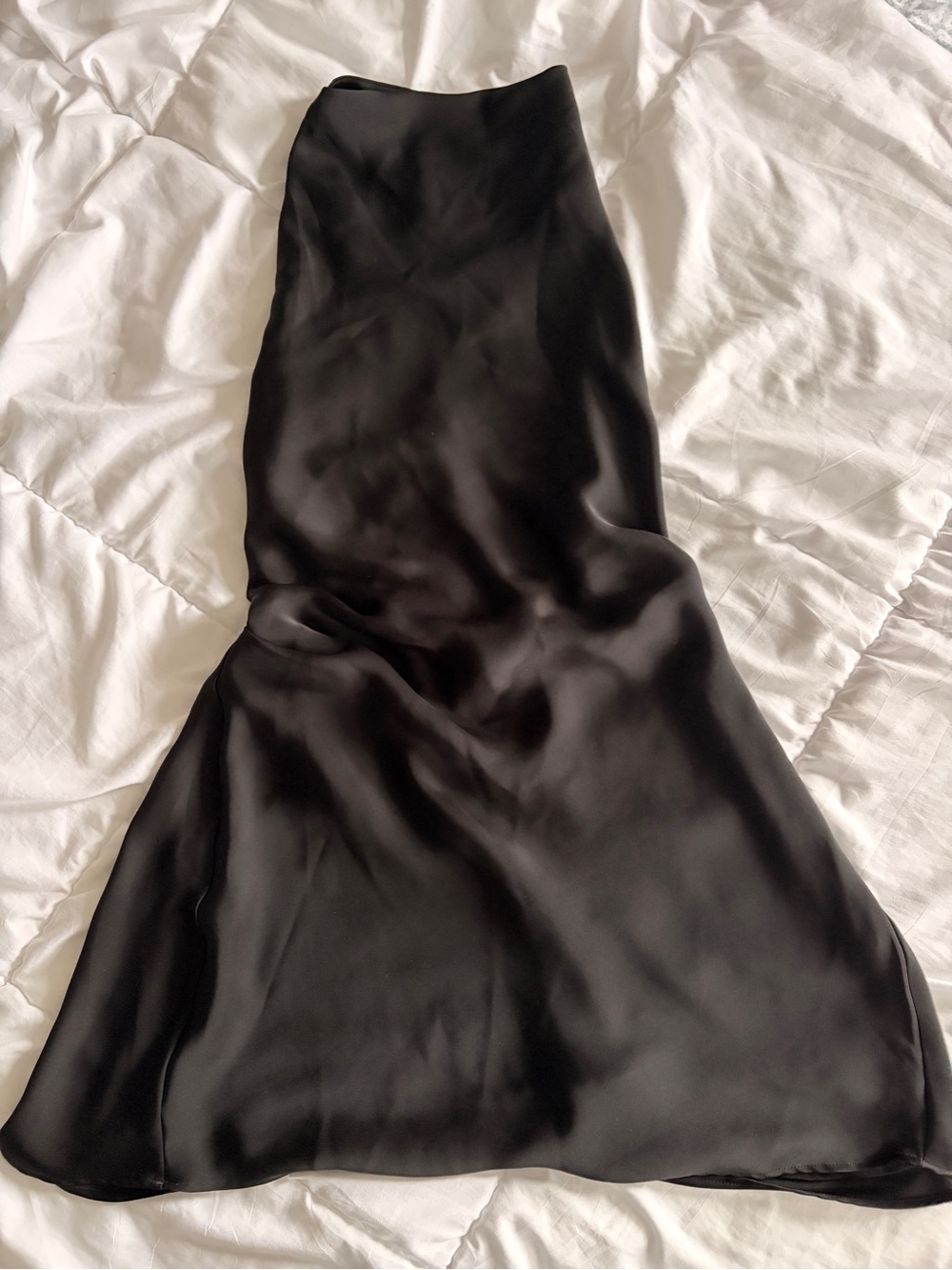 Aritzia (Ten) Audience Satin Mini Halter Dress